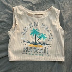 Hawaiian crop top